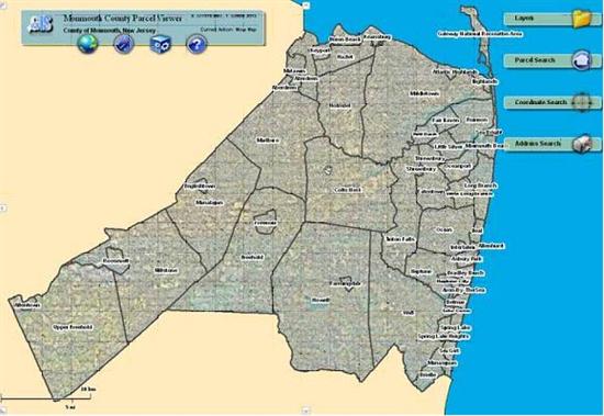 Monmouth County Map. Monmouth County Parcel Viewer