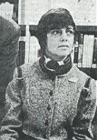 Renee Swartz, president of the Association of New Jersey Library Commissioners at Eastern Branch, 1973