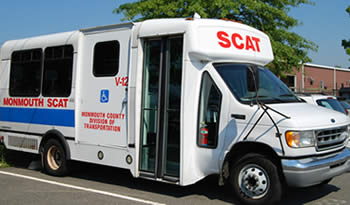 A Monmouth County SCAT Van