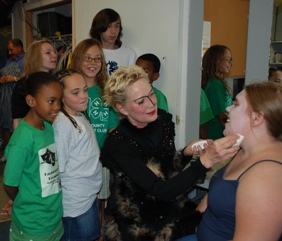 4-H group with Center Players