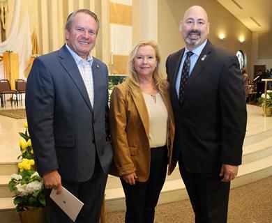 Commissioner Anderson, Surrogate Raisch, and Prosecutor Santiago