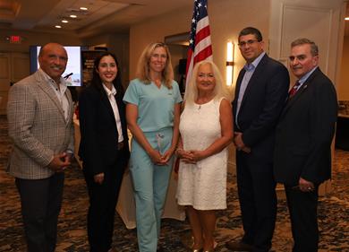 group photo of Director Arnone, Assemblywoman Donlon and others in attendance at the meeting group photo of Director Arnone, Assemblywoman Donlon and others in attendance at the meeting