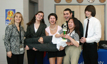 The 2010 Monmouth County Consumer Bowl winning team