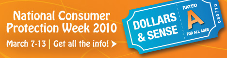 National Consumer Protection Week March 7-13